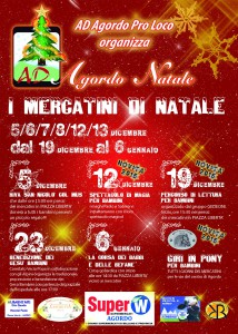 AD Agordo Natale Flyers Fronte