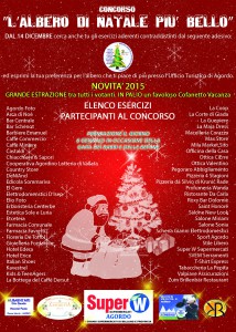 AD Agordo Natale Flyers Retro