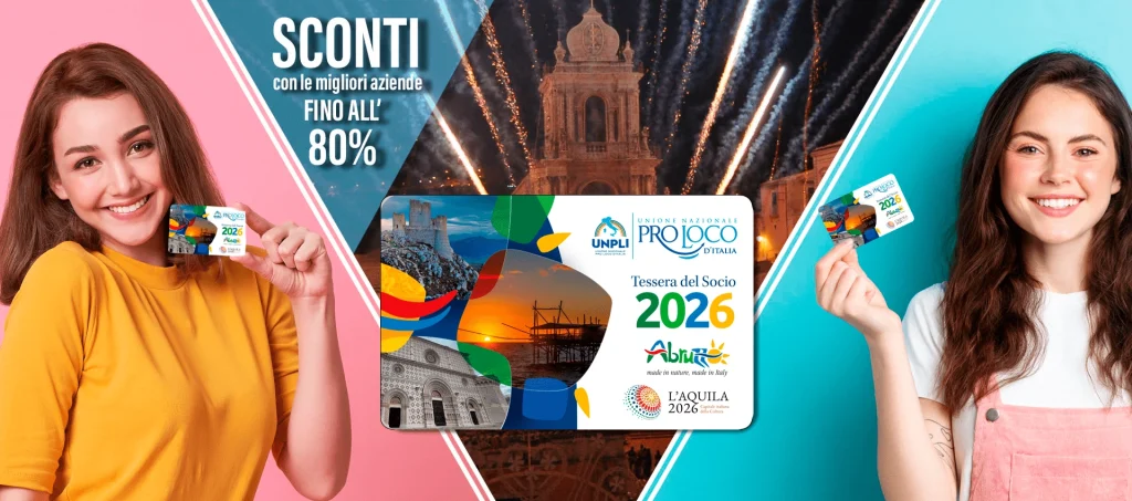 Tessera del socio 2026 UNPLI